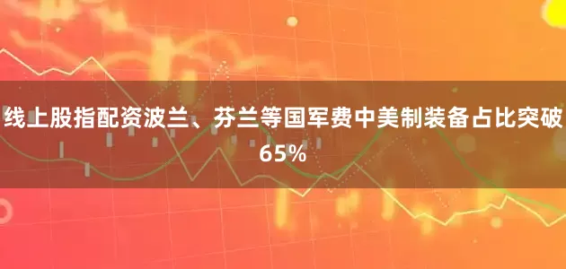 线上股指配资波兰、芬兰等国军费中美制装备占比突破65%