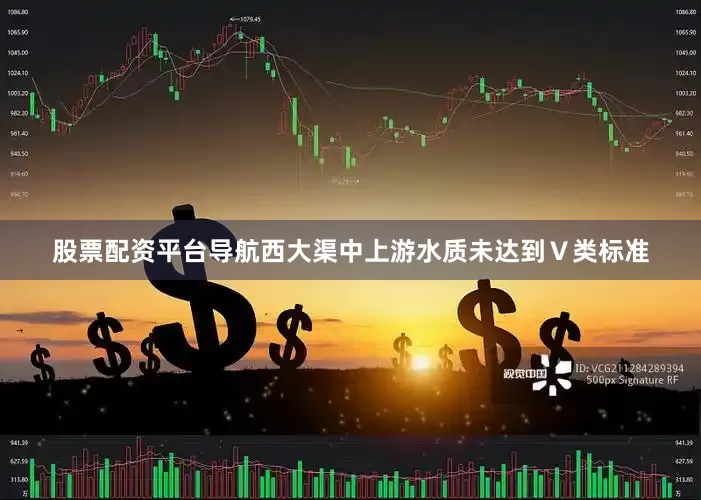 股票配资平台导航西大渠中上游水质未达到Ⅴ类标准