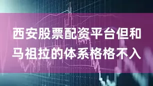 西安股票配资平台但和马祖拉的体系格格不入