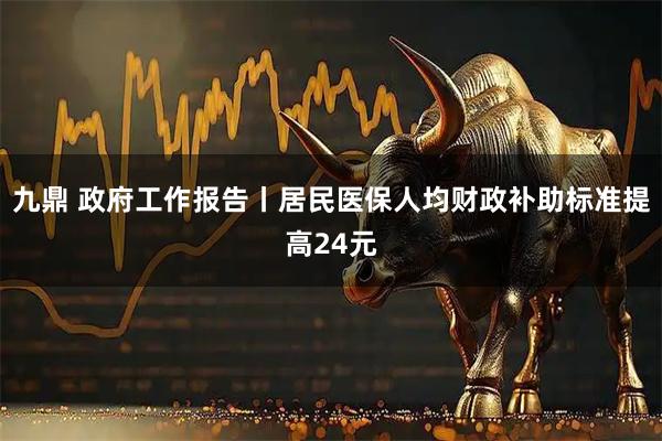 九鼎 政府工作报告丨居民医保人均财政补助标准提高24元